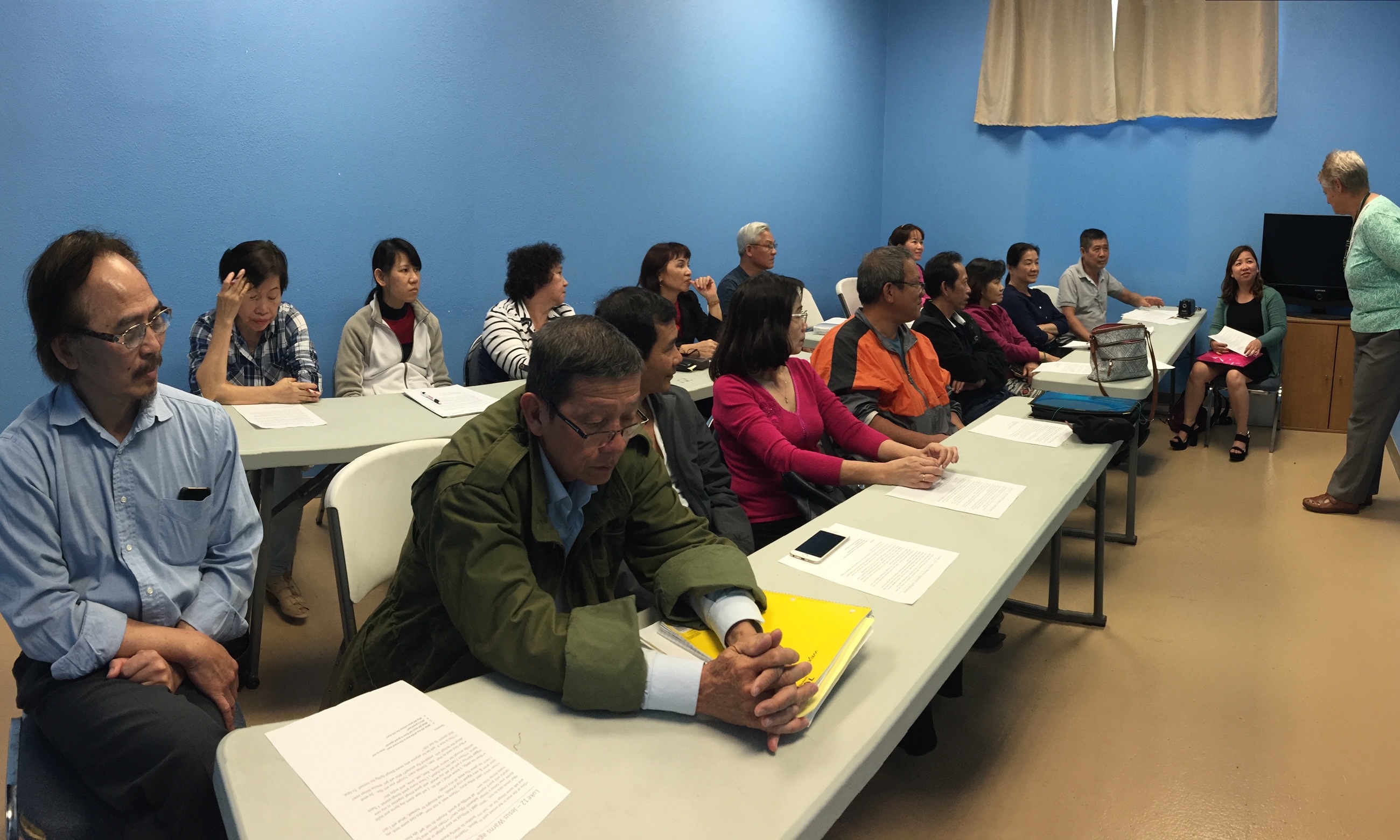 Ảnh lớp học ESL tại VNBCA 6